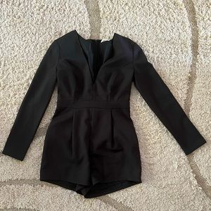 Urban Outfitters long sleeve shorts Romper